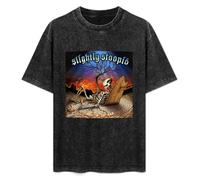 RAOAR Slightly Stoopid Closer To The Sun T-Shirt Mens Black Tees Unisex Shirt 3XL