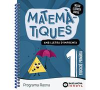 Raona 1. Matemàtiques (lletra impremta) (Innova 2)