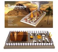 RaoNEE The Tabernacle Model Kit - Recurso de enseñanza y Aprendizaje - Modelo a Escala fácil de Montar 1:90 - Antiguo Testamento