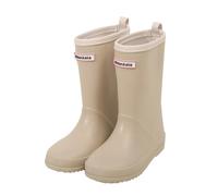 Raopuzi Botas de Agua NiñA Unisex Niño, Galochas Criança de Goma, Botas de Lluvia para Niñas, Rain Boots, Suave Botas Agua Barefoot, Calzado Zapatillas Impermeables Niño Color Sólido