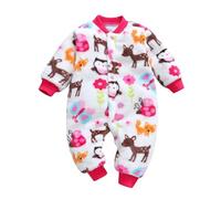 Raopuzi Mono Termico Bebe Niño Invierno, Pijama Mono Termico Pijama Niño, Buzo De Una Pieza Body Ropa Recien Nacido Espesar Manga Larga Bebe Invierno