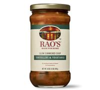 Rao's Sopa casera de tortellini y verduras, 16 onzas, verduras reales, sopa tradicional italiana de calor y servir