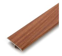 Raouoae Tira De Transición Para Suelo En Aluminio Anodizado, Perfil En T De 135cm, 2 Piezas, Tira De Unión Para Pisos Laminados, Madera, Cerámica, Y Más, Separador De Encimeras Y Juntas De Dilatación(