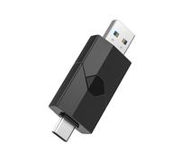 RAOYI Unidad flash USB C de 256 GB 2 en 1 tipo C + unidad flash USB 3.0 dual OTG retráctil tipo C, memoria USB C portátil para iPhone 15, iPad Pro, Android, smartphone, tablet, PC (negro)