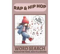Rap and Hip Hop Word Search Puzzle Book: Word Searches with Easy to Read Print about R&B, Hip Hop Culture, Music Activity and More | 6x9 inches, 110 ... Gifts for Vacations, Holidays and Free Times