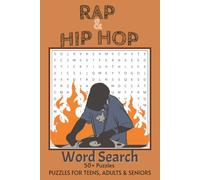 Rap and Hip Hop Word Search Puzzle Book: Word Searches with Easy to Read Print about R&B, Hip Hop Culture, Music Activity and More | 6x9 inches, 110 ... for Vacations, Holidays and Mind Relaxing