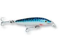 Rapala Bx Brat-Material Cuerpo de Balsa-Señuelo Pesca en Agua Dulce-Profundidad de Nado 0,9m-5cm/10g-Hecho en Estonia-Blue Ghost, Unisex-Adult, Silver Mackerel, 18 cm / 70 g