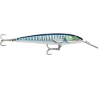 Rapala Count Down Magnum Elite - Señuelo de pececillo, cebo duro que se hunde, señuelo de arrastre de agua salada y agua dulce, 7 pulgadas, Wahoo blindado