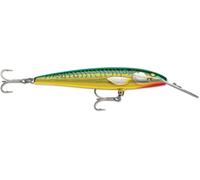 Rapala Count Down Magnum Elite - Señuelo de pececillo, cebo duro que se hunde, señuelo de arrastre de agua salada y agua dulce, 7 pulgadas, caballa verde blindada