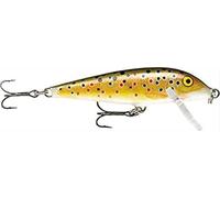 Rapala Countdown-Material Cuerpo de Balsa-Señuelo Pesca en Agua Dulce-Profundidad de Nado 1,5-2,4m-7cm/8g-Hecho en Estonia-Brown Trout, Unisex-Adult, 70 mm (8.0 gr)