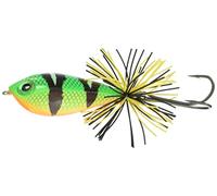 Rapala - Esca da Pesca Artificiale Spinning Bx Skitter Frog - Balsa/Plastica - Pesca in Acqua Dolcealleggiante - Profondità di Nuoto da Superficie - 5,5cm / 13g - Prodotta in Estonia - Fire Snake