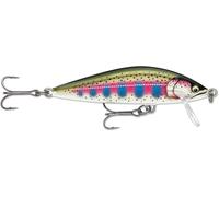 Rapala - Esca da Pesca Artificiale Spinning Countdown Elite - Balsa - Pesca in Acqua Dolce Affondante - Profondità di Nuoto 1,2m - 7,5cm / 10g - Prodotta in Estonia -ilded Rainbow Trout