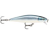 Rapala - Esca da Pesca Artificiale Spinning Flat Rap - Balsa - Pesca in Acqua Dolcealleggiante - Profondità di Nuoto 1,8m - 8cm / 7g - Prodotta in Estonia - Baby Aspius
