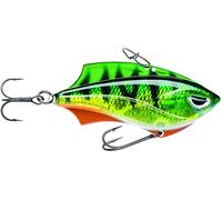 Rapala - Esca da Pesca Artificiale Spinning Rap-V Blade - Plastica/Metallo - Pesca in Acqua Dolce Affondante - Profondità di Nuoto Variabile - 5cm / 10g - Prodotta in Estonia - Live Perch