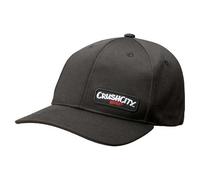 Rapala - Gorra de poliéster Crushcity Snapback RCCBLSP Negra, Equipo de Pesca, Talla única, Ideal para entusiastas de la Pesca.