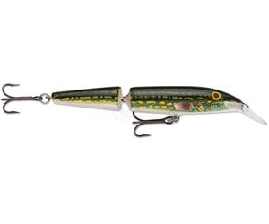Rapala J13 - Jointed 13 Cm Flotante Artificial Snodado Lucio Siluro Traíña