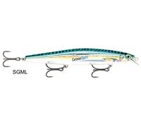 Rapala Max Rap MXLM Long Range Minnow 12CM Artificial Spinning Esca Lubina