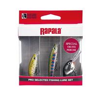 Rapala - Paquete de 3 Señuelos de Pesca Ultra Light - Señuelo Trucha y Perca - Ultra Light Shad 4cm, Ultra Light Minnow 6cm y Ultra Light Crank 3cm - De Agua Dulce - Hecho en Estonia - Multicolor