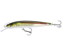 Rapala Scatter Rap Deep Husky Jerk-Material Cuerpo de Balsa-Señuelo Pesca De Arrastre de Agua Dulce, Unisex-Adult, Olive Ghost, 10cm/10g