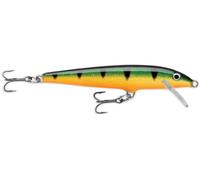 Rapala, Señuelo de Pesca Clásico, Flotador, Tamaño: 3 cm/2 g, Señuelo de Agua Dulce Flotante, Profundidad de Natación: 0,6-1,2 m, Equipo de Pesca Balsa, Perch P