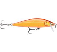 Rapala - Señuelo de Pesca Countdown Elite, tamaño: 4,5 cm/4 g, se Hunde en Agua Dulce, Profundidad: 0,9-1,2 m, Aparejo de Madera de balsa, Chapado en Oro Naranja GDGO