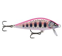 Rapala, Señuelo de Pesca Countdown Elite, Tamaño: 4,5 cm/4 g, Señuelo de Agua Dulce Fluyendo, Profundidad de Nadación: 0,9-1,2 m, Equipo de Pesca Balsa, Gilded Pink Yamame gDPY