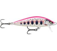 Rapala - Señuelo de Pesca Countdown Elite, tamaño: 4,5 cm/4 g, señuelo de Agua Dulce Que se Hunde, Profundidad: 0,9-1,2 m, Aparejos de balsa, Yamame GDPY Rosa bañado en Oro