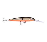 Rapala - Señuelo de Pesca Down Deep Husky Jerk - Material de Pesca Resistente - Señuelo Pesca de Arrastre en Agua Dulce y Mar - Prof de Nado 2,1-4,8m - 10cm/11g - Hecho en Estonia - Silver Brown