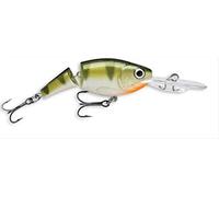 Rapala - Señuelo de Pesca Esencial Jointed Shad Rap, tamaño: 7 cm/13 g, señuelo de Agua Dulce suspendido, Profundidad de natación: 1,8-3,9 m, Material plástico, Perca Amarilla YP