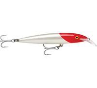 Rapala - Señuelo de Pesca Floating Magnum - Material de Pesca con Cuerpo de Balsa - Señuelo Pesca de Agua Dulce - Profundidad de Nado 2,7-3,3m - 14cm/22g - Hecho en Estonia - Red Hot