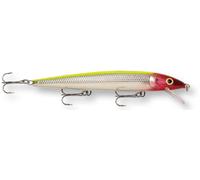 Rapala - Señuelo de Pesca Husky Jerk - Material de Pesca con Cuerpo de Densidad Neutra - Señuelo Pesca de Agua Dulce - Profundidad de Nado 1,2-2,4m - 12cm/13g - Hecho en Estonia - Clown