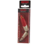 Rapala - Señuelo de Pesca Jointed - Material de Pesca con Cuerpo de Balsa - Señuelo Pesca de Agua Dulce - Profundidad de Nado 1,2-2,4m - 11cm/9g - Hecho en Estonia - Red Hot
