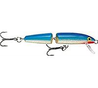 Rapala - Señuelo de Pesca Jointed - Material de Pesca con Cuerpo de Balsa - Señuelo Pesca de Agua Dulce - Profundidad de Nado 1,2-4,2m - 13cm/18g - Hecho en Estonia - Blue
