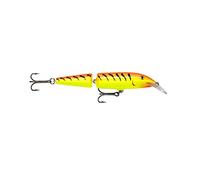 Rapala - Señuelo de Pesca Jointed - Material de Pesca con Cuerpo de Balsa - Señuelo Pesca de Agua Dulce - Profundidad de Nado 1,2-2,4m - 11cm/9g - Hecho en Estonia - Hot Tiger