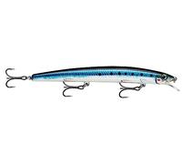 Rapala Bx Brat-Material Cuerpo de Balsa-Señuelo Pesca en Agua Dulce-Profundidad de Nado 0,9m-5cm/10g-Hecho en Estonia-Blue Ghost, Unisex-Adult, Live Sardine, 17 cm / 28 g