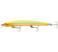 Rapala - Señuelo de Pesca MaxRap - Material de Pesca con Cuerpo Aerodinámico - Señuelo Pesca Marina - Profundidad de Nado 0,3-0,9m - 17cm/28g - Hecho en Estonia - Flake Hot Chartreuse