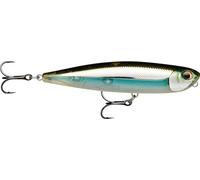 Rapala - Señuelo de Pesca Precision Xtreme Pencil, tamaño: 10,7 cm/21 g, señuelo Flotante de mar, Profundidad de nado: Superficie, Aparejo de Pesca de plástico, Color Negro Musgo MBS