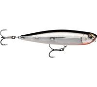 Rapala - Señuelo de Pesca Precision Xtreme Pencil, tamaño: 10,7 cm/21 g, señuelo Flotante de mar, Profundidad de natación: Superficie, Aparejo de Pesca de plástico, Color: Plateado S