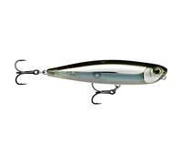 Rapala - Señuelo de Pesca Precision Xtreme Pencil, tamaño: 8,7 cm/12 g, señuelo Flotante de mar, Profundidad de nado: Superficie, Aparejo de Pesca de plástico, Color Negro Musgo MBS