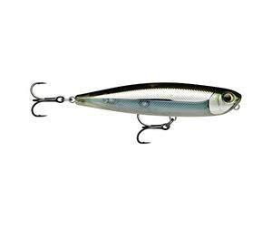 Rapala - Señuelo de Pesca Precision Xtreme Pencil, tamaño: 8,7 cm/12 g, señuelo Flotante de mar, Profundidad de nado: Superficie, Aparejo de Pesca de plástico, Color Negro Musgo MBS