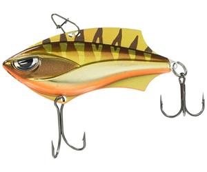 Rapala - Señuelo de Pesca Rap-V Blade - Material de Pesca con Cuerpo Resistente - Señuelo Pesca de Agua Dulce - Profundidad de Nado Variable - 6cm/14g - Hecho en Estonia - Gold Chrome Tiger