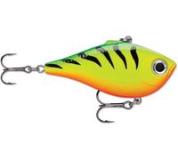 Rapala - Señuelo de Pesca Rippin’ Rap - Material de Pesca con Cuerpo Fino Sin Babero - Señuelo Pesca de Agua Dulce - Profundidad de Nado Variable - 7cm/24g - Hecho en Estonia - Firetiger