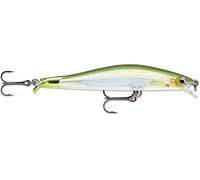Rapala - Señuelo de Pesca Ripstop - Material de Pesca con 2 Baberos - Señuelo Pesca de Agua Dulce - Profundidad de Nado 0,9-1,2m - 9cm/7g - Hecho en Estonia - Herring
