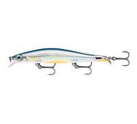 Rapala - Señuelo de Pesca Ripstop - Material de Pesca con 2 Baberos - Señuelo Pesca de Agua Dulce - Profundidad de Nado 1,3-1,6m - 12cm/14g - Hecho en Estonia - Elite Blue