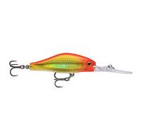 Rapala - Señuelo de Pesca Shadow Rap Jack Deep - Material de Pesca para Peces Carnívoros - Señuelo Pesca de Agua Dulce - Profundidad de Nado 3m - 5cm/5,7g - Hecho en Estonia - Hot Head