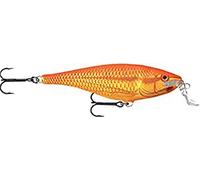 Rapala - Señuelo de Pesca Super Shad Rap - Material de Pesca con Cuerpo de Balsa - Señuelo Pesca de Agua Dulce - Profundidad de Nado 1,5-2,7m - 14cm/45g - Hecho en Estonia - Goldfsh