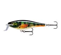 Rapala - Señuelo de Pesca Super Shad Rap - Material de Pesca con Cuerpo de Balsa - Señuelo Pesca de Agua Dulce - Profundidad de Nado 1,5-2,7m - 14cm/45g - Hecho en Estonia - Live Perch