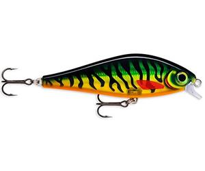 Rapala - Señuelo de Pesca Super Shadow Rap - Material de Pesca con Babero Integrado - Señuelo Pesca de Agua Dulce - Profundidad de Nado 0,9-1,2m - 11cm/38g - Hecho en Estonia - Live Perch
