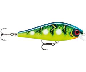 Rapala - Señuelo de Pesca Super Shadow Rap, tamaño: 11 cm/38 g, se Hunde en Agua Dulce y Salada, Profundidad de nado: 0,9-1,2 m, Aparejo de Pesca de plástico, How Psycho HPS