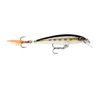 Rapala - Señuelo de Pesca X Rap - Material de Pesca con Perfil 3D, Teaser Plumas y Brill - Señuelo Pesca de Agua Dulce - Profundidad de Nado 0,9-1,5m - 8cm/7g - Hecho en Estonia - Muddler